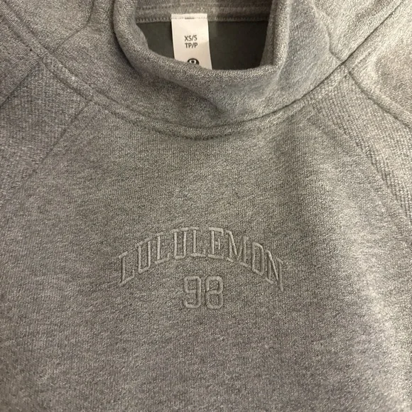 lululemon Gray Scuba Hoodie - Picture 2 of 3